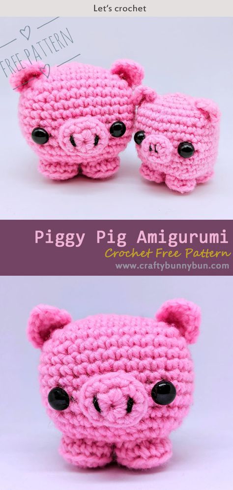 Cube Piggy Pig Amigurumi Crochet Free Pattern Cube Amigurumi Free Pattern, Pig Patterns Free, Pig Crochet Pattern Free Amigurumi, Amigurumi Pig Free Pattern, Cube Amigurumi, Crochet Pig Pattern Free, Crochet Cube, Pig Amigurumi Pattern, Piggy Crochet