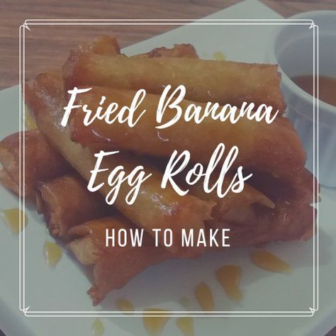 Are you a fan of Filipino cuisine? If you love sweet treats, try making this famous Filipino street food at home. This recipe is easy to follow, and the resulting snack is delicious! Crispy Batter Recipe, Banana Egg Rolls, Recipes Using Egg Roll Wrappers, Fried Banana Recipes, Street Food At Home, Wonton Wrapper Recipes, Filipino Street Food, Banana Roll, Filipino Cuisine