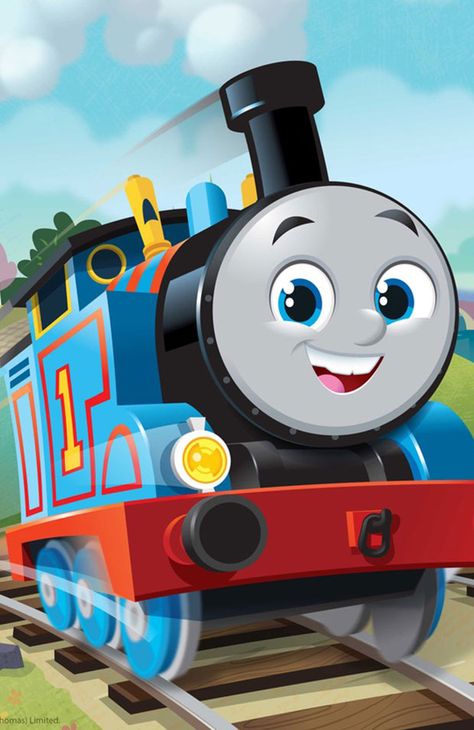 US toy giant Mattel and Canadian studio Nelvana are working on new, 2D animated episodes of long-running children's brand Thomas & Friends. Thomas The Train Clipart, Thomas The Train Pictures, Thomas The Train Wallpaper, All Engines Go Thomas, Thomas Kereta, Toy Train Drawing, Thomas And Friends Wallpaper, Kereta Thomas, Thomas N Friends