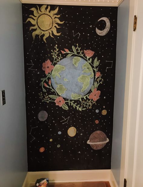 Door Painting Ideas Bedroom Vintage, Painting On Bedroom Walls Aesthetic, Ideas Para Pintar Paredes Aesthetic, Wall Art Bedroom Paint Aesthetic, Door Art Bedroom Paint, Door Painting Ideas Bedroom Aesthetic, Door Art Bedroom, Bedroom Art Painting, Art Room Doors