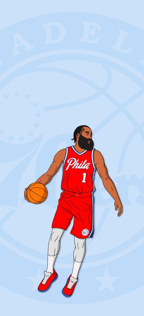 Philadelphia 76ers player James Harden Wallpaper, Philadelphia 76ers Background Basketball Live Wallpaper, Old School Pictures, Nba Artwork, King Lebron James, King Lebron, Kobe Bryant Pictures, Philadelphia Sports, Basketball Photography, Nba Wallpapers