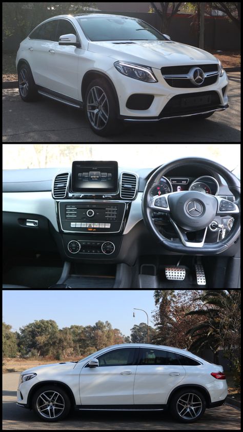 2016 Mercedes-Benz GLE Coupe 350d 4Matic _________________________________________ White Black Leather Interior 52 500 km _________________________________________ Extras: Good condition. FSH.Sunroof. Cruise Control. Full house. _________________________________________ R729 000.00 _________________________________________ Optional Extras: Smash n Grab Window Tint _________________________________________ Trade ins Accepted Spotters welcome _________________________________________ Dis White Gle Mercedes, Mercedes Gle 350, Mercedes Hatchback, Mercedes 4matic, Girl Cars, Mercedes Benz Gle Coupe, Gle 350, Gle Coupe, Mercedes Gle