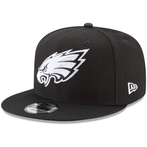 Philadelphia Eagles Gear, Eagles Hat, Philadelphia Eagles Logo, Philadelphia Eagles Fans, Nfl Philadelphia Eagles, Eagles Fans, Black B, New Era Cap, New Era 59fifty