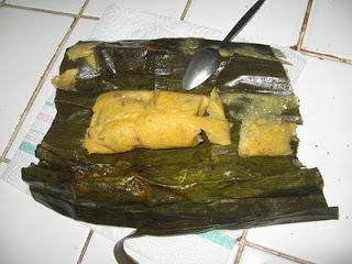 Tamal de gallina - ecuatoriana, Receta Petitchef Tamales Ingredients, Colombian Breakfast, Seasoned Corn, Costa Rican Food, Beef Wraps, Dried Chillies, Costa Rican, American Food, Mexican Food Recipes