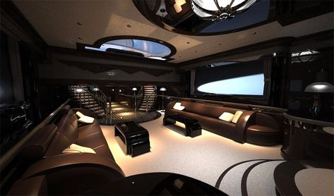 Yacht Concept, Jet Interior, Rolls Royce Engines, Private Jet Interior, Luxury Yacht Interior, Steampunk Airship, Mega Yacht, Exterior House Design, Beach Craft