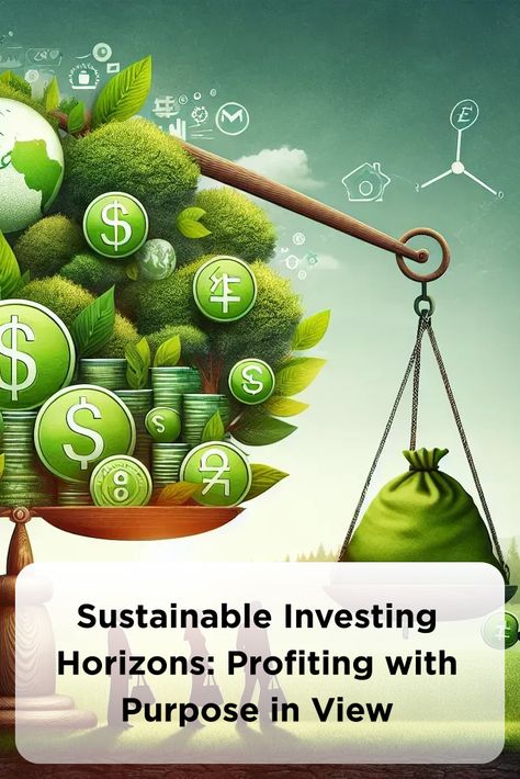 Sustainable Investing Horizons: Profiting with Purpose in View Sustainable Product Design, Sustainable Investing, Sustainability Consulting, Net Zero, Personal Finances, Green Tech, Regulatory Compliance, Blog Categories, Green Business