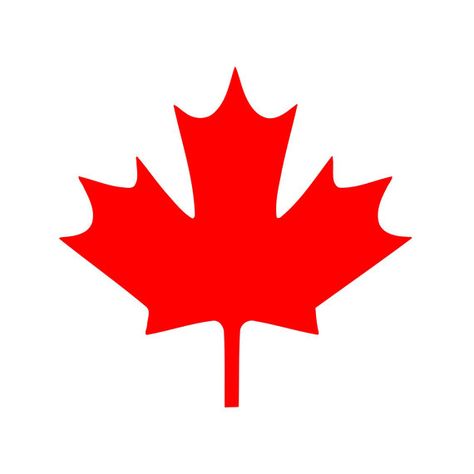 Maple Leaf Vinyl Decal Canadian symbol Canada Sticker H-15 Canada Symbols, Canada Drawing, Canadian Symbols, Canadian Leaf, Canada Leaf, Canada Day Party, Canada Soccer, Canada Country, Sticker Inspo