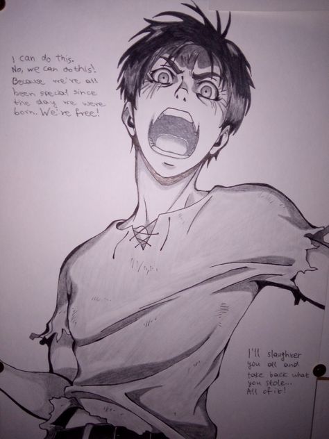 Eren Titan Sketch, Titan Drawing, Easy Manga Drawings, Easy Manga, Aot Eren, Eren Yeager, Attack On Titan Levi, Attack On Titan Art, Anime Drawing