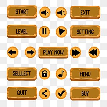 Cool Icons, Game Buttons, Cool Vector, Ui Buttons, Idle Game, Game Gui, Game Icons, Button Frames, Button Game