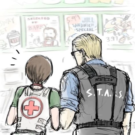 Rebecca And Billy, Billy Coen, Rebecca Chambers, Resident Evil Wesker, Resident Evil Fanart, Resident Evil Art, Jill Sandwich, Resident Evil Anime, Resident Evil Funny