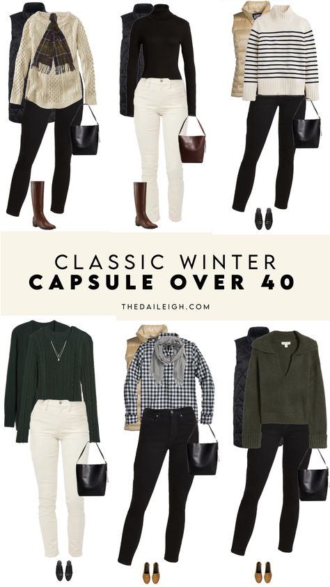 Capsule wardrobe winter 2023-2024, capsule wardrobe winter over 40 Winter Work Outfits For Women Over 40 Capsule Wardrobe, Winter Combinations Outfit Ideas, Mild Winter Outfits For Women, Outfits Over 40 Winter, Scandinavian Fashion Winter 2024, Capsule Wardrobe Winter 2023/2024, Fall Winter Outfits Over 40, Winter Capsule Wardrobe 2024, Winter Outfit Capsule