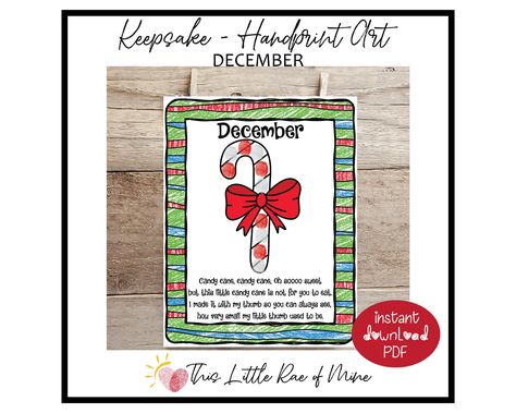 Back To School Poem, Candy Cane Poem, Class Christmas Gifts, Poems About School, Fingerprint Art, Document Frame, Computer Paper, School Activity, Handprint Craft