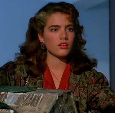 Nancy Thompson Icons, Nancy Thompson Aesthetic, Heather Langenkamp, Nancy Thompson, 90s Horror, Color In Film, Final Girl, Adventures In Babysitting, V Hair