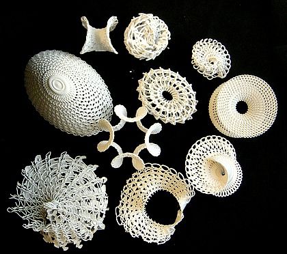 The mathematics of crochet Hyperbolic Crochet Pattern Free, Topological Crochet, Math Crochet, Crochet Art Ideas, Sculptural Crochet, Crochet Math, Crochet Art Sculpture, Crochet Sculpture, Hyperbolic Geometry