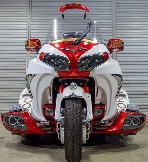 Honda Trike, Monster Bike, Nitro Circus, Custom Trikes, Мотоциклы Cafe Racers, Custom Street Bikes, Motorcycle Trailer, Power Bike, Futuristic Motorcycle