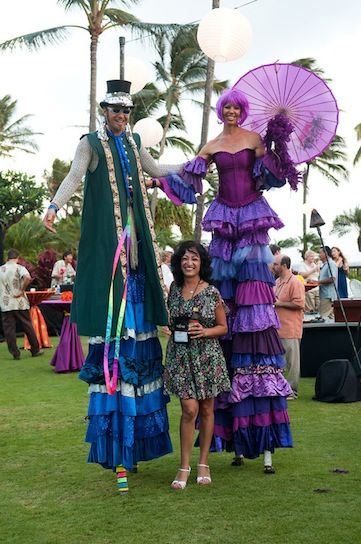 Bring your next event to new heights by adding Soul Fire Stilt walkers Gig Aesthetic, Hawaii Birthday Party, Stilt Walker, Stilt Costume, Burning Man Art, Hawaii Kauai, Hansel Gretel, Burning Man Costume, Hawaii Party