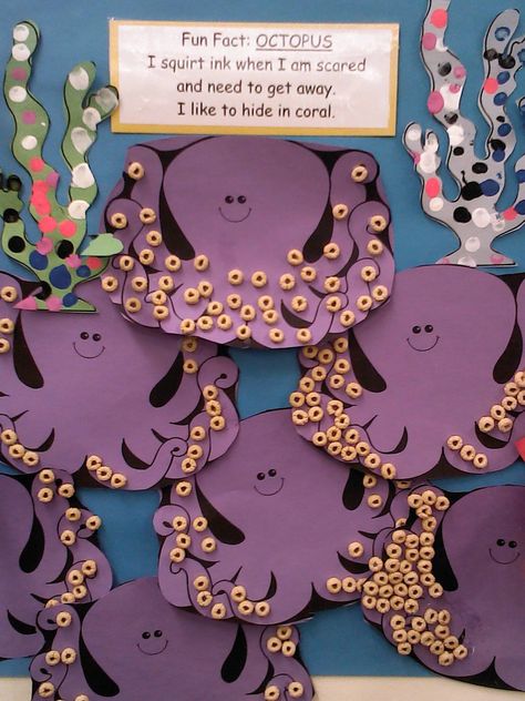 Our ocean Ocean Prek, Summer Lesson, Monster Activities, Sea Activities, Under The Sea Theme, Speech Activities, Z Craft, Ocean Crafts, Teaching Assistant