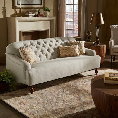 Traditional Living Room Furniture Sofas, Modern Chesterfield Sofa Living Rooms, Fireplace Sofa, French Country Sofa, Cozy Living Room Furniture, Taupe Sofa, English Roll Arm Sofa, Plaid Sofa, Sofa Linen