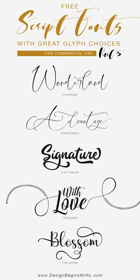 Wedding Sign Fonts Dafont, Free Style Lettering, Fonts With Glyphs Free, Fonts With Glyphs, Hand Script Font, Glyph Font, Free Monogram Fonts, Sign Fonts, Free Calligraphy Fonts