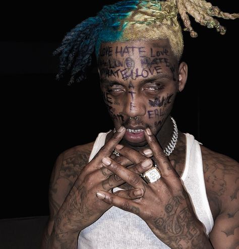 . :ｐｒｓｎｌｔ: . Rapper Face Tattoos, Famous Dex, Instagram Thoughts, Womens Worth, San Diego State University, Hip Hop Quotes, Face Tattoos, Hip Hop Art, Paris Woman