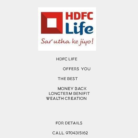 Insurance HDFC Hdfc Life Insurance, Life Insurance, Insurance, Quick Saves