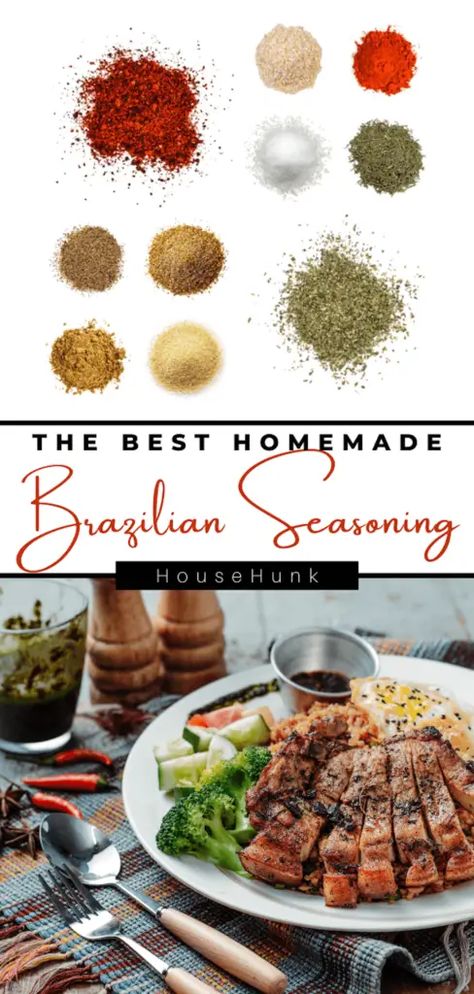 Irish Seasoning Blend, Brazilian Steakhouse Seasoning Recipe, Brazilian Steak Seasoning, Brazilian Spice Blend, Brazilian Steak Marinade, Brazilian Seasoning Recipe, Brazilian Sauce, Brazilian Steakhouse Marinade, Brazilian Seasoning