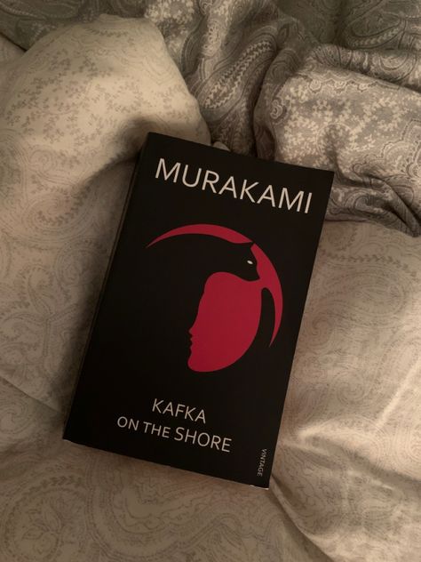 Kafka By The Shore, Haruki Murakami Books Aesthetic, Kafka Books Aesthetic, Books To Read Before Bed, Murakami Books Aesthetic, Kafka On The Shore Aesthetic, Kafka On The Shore Book, Books Reccomendations, Haruki Murakami Aesthetic