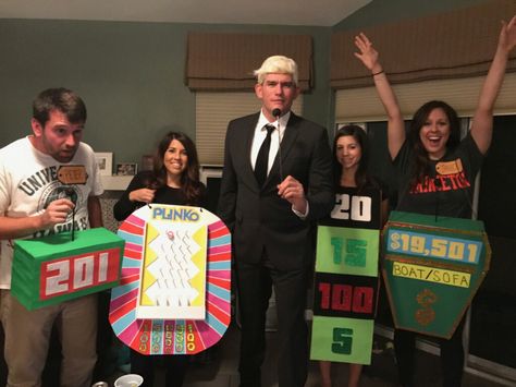 Price is right costume Price Is Right Costume, Power Ranger Birthday Party, Halloween Costumes For Work, Fall Harvest Party, Price Is Right Games, Homemade Halloween Costumes, The Price Is Right, Halloween Goodies, Price Is Right