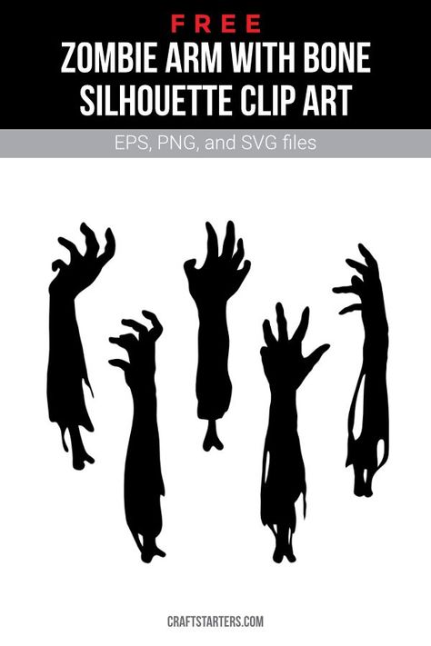 Zombie Silhouette, Office Halloween Decorations, Bat Silhouette, Clothes Pin Wreath, Dark Vador, Zombie Hand, Stencils Printables, Halloween Silhouettes, Silhouette Clip Art