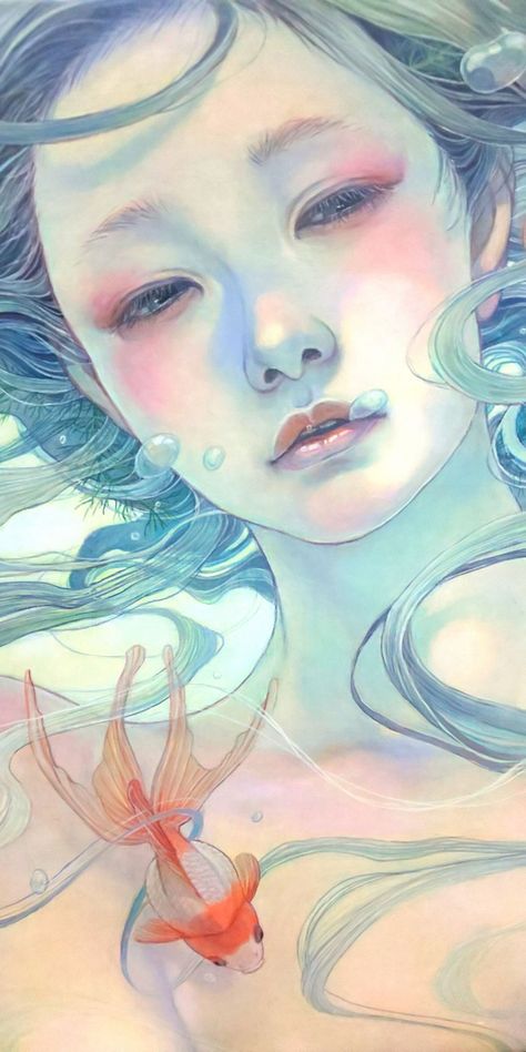 Miho Hirano, Origami Star, Desen Realist, Crazy Ideas, Photos Of People, Hilarious Photos, 인물 드로잉, 수채화 그림, Lukisan Cat Air