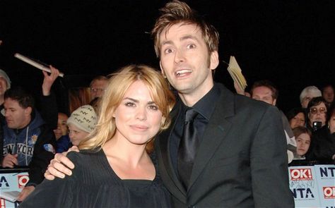 David Tennant and Billie Piper to return to Doctor Who Billie Piper, A Man, Twitter, Red