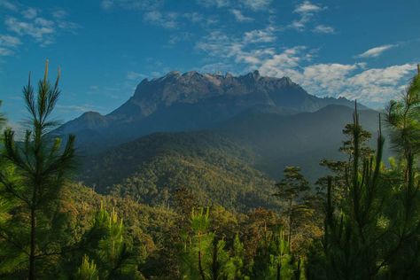 Kinabalu Mountain, Malaysia Poster, Borneo Travel, Mount Kinabalu, Painting Subjects, Southeast Asia Travel, Gap Year, Travel Info, Beautiful Scenery