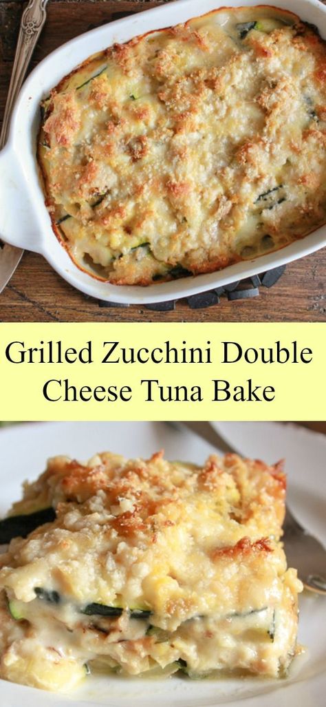 Zucchini Meals, Low Carb Tuna Casserole, Tuna Casseroles, Healthy Recipes Low Carb, Summer Casseroles, Tuna Zucchini, Hash Brown Potato Casserole, Tuna Bake, Dinner Summer