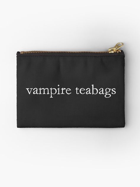 Vampire Teabags, Feminine Product, Gothic Purse, Feminine Products, School Preparation, Menstrual Pads, Sublimation Ideas, Carpet Shops, Watch Party