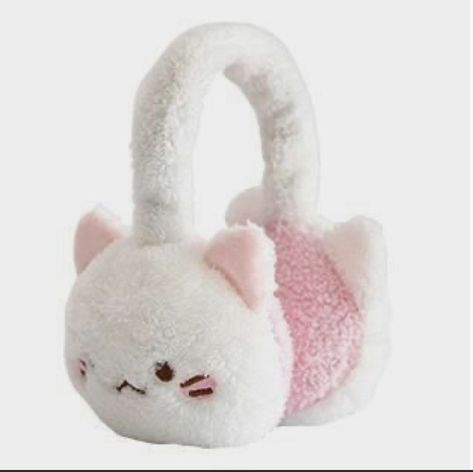 Ear Muffs, Kawaii Accessories, Kawaii Clothes, Earmuffs, Dream Clothes, Kawaii Fashion, White Cat, Cute Icons, Cute Fashion