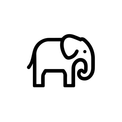 Elephant Icon, Elephant Vector, Elephant Png, Elephant Images, Elephant Tattoo, Home Icon, Vector Png, Free Png, Free Image