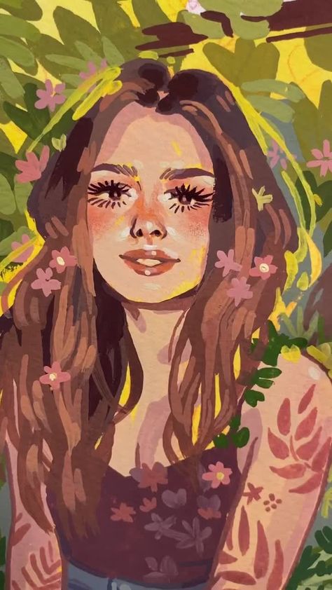 2022 Art, Gouache Illustrations, Posca Art, Gouache Art, Arte Sketchbook, Arte Inspo, Painting Art Projects, Art Tutorial, Gouache Painting