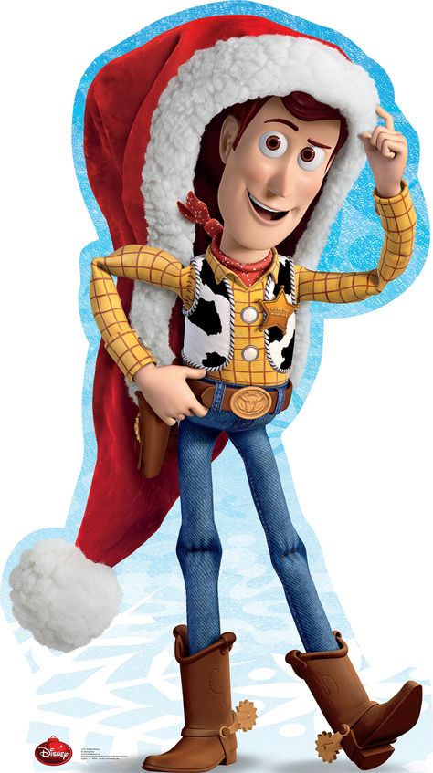 Woody Holiday - Disney Cardboard Standup Cardboard Standup, Life Size Cutouts, New Disney Princesses, Disney Princess Movies, My Best Friend's Birthday, Cardboard Cutouts, Cardboard Cutout, Woody Toy Story, Toy Story Party