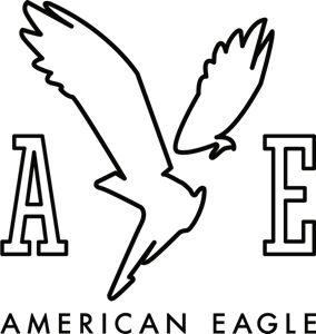 American Eagle Logo Design, New Logo Png, Aeropostale Logo, Football Fonts, American Eagle Logo, Hollister Logo, Cricut Shirts, American Eagle T Shirts, Tshirt Printing