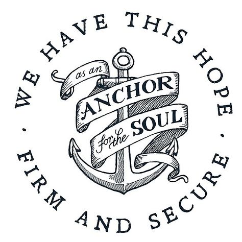 Buy 'Anchor for the Soul: Hebrews 6:19' by Caleb Faires as a T-Shirt, Classic T-Shirt, Tri-blend T-Shirt, Lightweight Hoodie, Women's Fitted Scoop T-Shirt, Women's Fitted V-Neck T-Shirt, Women's Relaxed Fit T-Shirt, Graphic T-Shirt, Contra... Faith Hope Love Tattoo, Biblical Tattoos, Share The Gospel, Anchors Aweigh, Life Choices Quotes, Anchor Tattoos, Love Like Jesus, Anchor Tattoo, Navy Wife