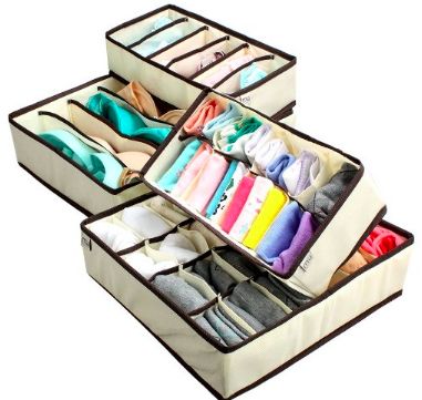 drawer organizer Draw Organizer, Under Bed Organization, Bed Organiser, Getting Organized At Home, Under Bed Drawers, Drawer Divider, Storage Closet Organization, Organize Drawers, Drawer Dividers