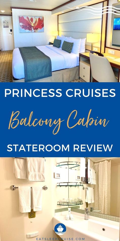 How do the cabins on Princess Cruises compare to other cruise lines? We share all the details in our Majestic Princess balcony cabin review. Majestic Princess Cruise Ship, Alaska Cruise Wear, Princess Balcony, Cruise Checklist, Alaska Travel Cruise, Cruise Rooms, Cruise Secrets, Canada Cruise, Ocean View Balcony