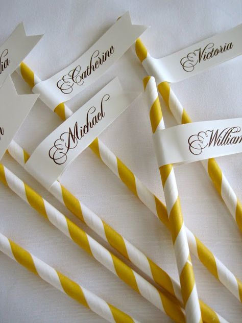 Loralee Lewis, Custom Straws and Pennants, www.loraleelewis.com