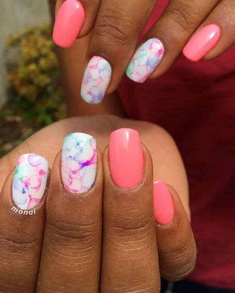 Love this combo! D'Or Nails Donna and pastel Sharpies! #nails #gelnails #dornails #sharpies #sharpienails #pastelsharpies #nailart #naildesign #nailtech #nailpro #naileducator #nailswag #monai White Nails With Colorful Designs, Cute Pastel Nail Art, Pink Easter Nails, Easter Short Nails, Pastel Nails Easter, Summer Shellac Nails, Easter Pastel Nails, Easter Nails Gel, Summer Pastel Nails