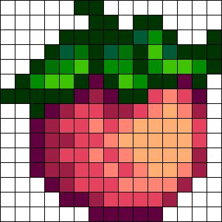 Stardew Valley Food Pixel, Pixel Art Pattern Stardew Valley, Stardew Valley Perler Beads Pattern, Stardew Valley Items Pixel Art, Stardew Valley Kandi Pattern, Perler Beads Stardew Valley, Stardew Perler Beads, Stardew Valley Cross Stitch Pattern Free, Stardew Valley Alpha Pattern