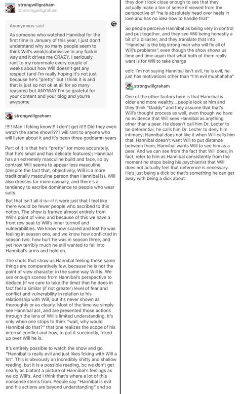 Hannibal Headcanon, Hannigram Headcanons, Frederick Chilton, But Im A Cheerleader, Hannibal Funny, Bryan Fuller, Hannibal Tv Series, Hannibal Series, Nbc Hannibal