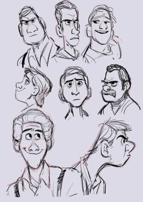 Habib Louati Character Illustration Sketches, Sketches Cartoon, People Sketches, رسم كاريكاتير, Cartoon Drawings Sketches, Expression Sheet, Cartoon Drawings Of People, Character Design Cartoon, Cartoon Drawings Disney