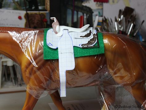 Progress01 Mini Horse Tack, Miniature Horse Tack, Rodeo Toys, Horse Tack Diy, Diy Horse Barn, Horse Show Clothes, Breyer Horse, Wooden Rocking Horse, Barrel Racing Horses