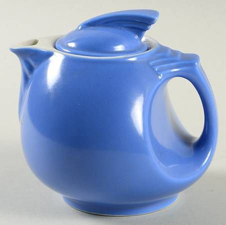 Hall Pottery, Rose Parade, Cadet Blue, China Blue, Blue China, Tableware Accessories, China Dinnerware, Coffee Time, Accessories Home