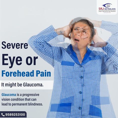 #glaucoma #retina #oftalmologia #vision #ophthalmology #eyedoctor #eyecare #eye #cataract #ophthalmologist #cataractsurgery #srjnetralaya #indore #eyehospital Hospital Poster, Eye Description, Eye Hospital, Head Pain, Vision Loss, Smart Glasses, Eye Health, Eye Care, Take Control